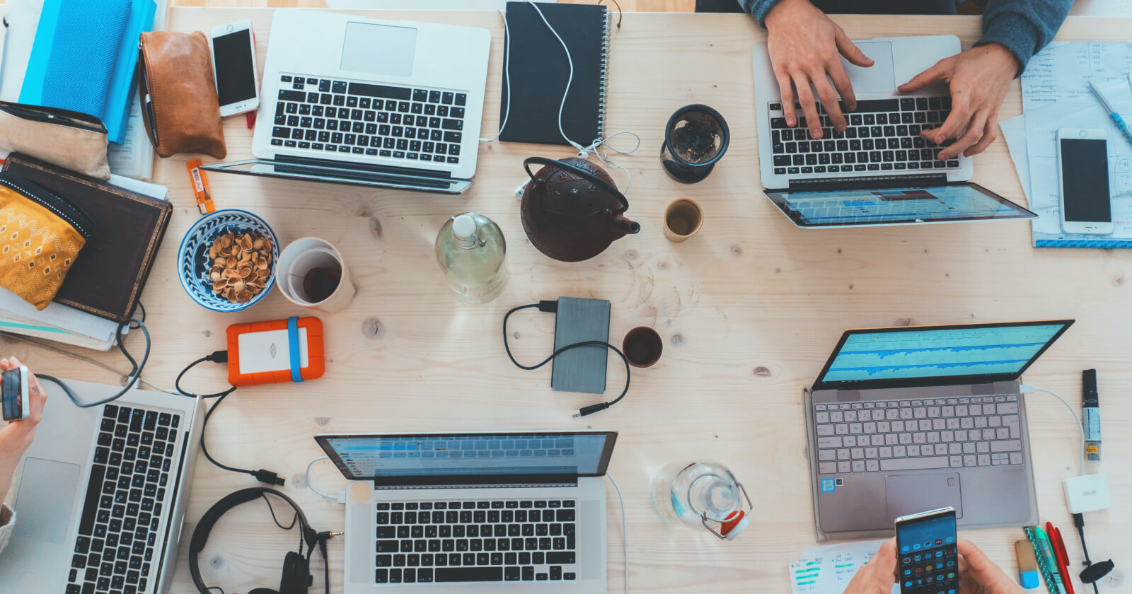 Proekspert Team behind table