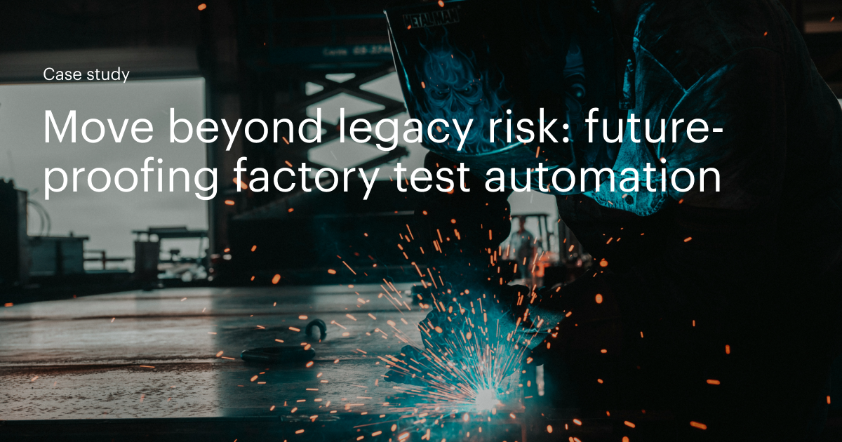 Factory test automation upgrade: migrating to NI TestStand